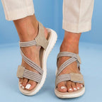 Orthopedic Elastic Sport Sandals - Dual-Strap Buckle Design