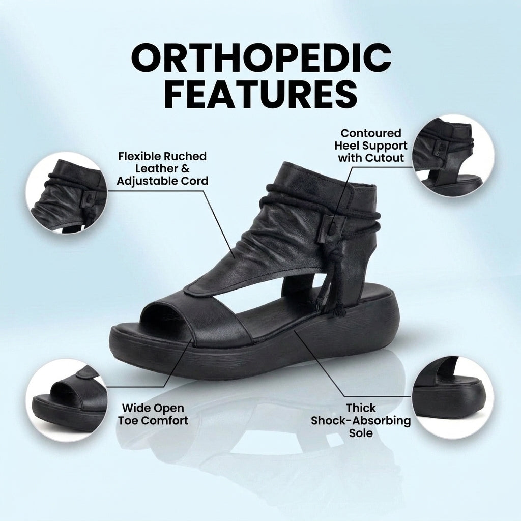 Classic Orthopedic Boots with Timeless Style