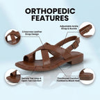 Classic Orthopedic Sandals with Timeless Style