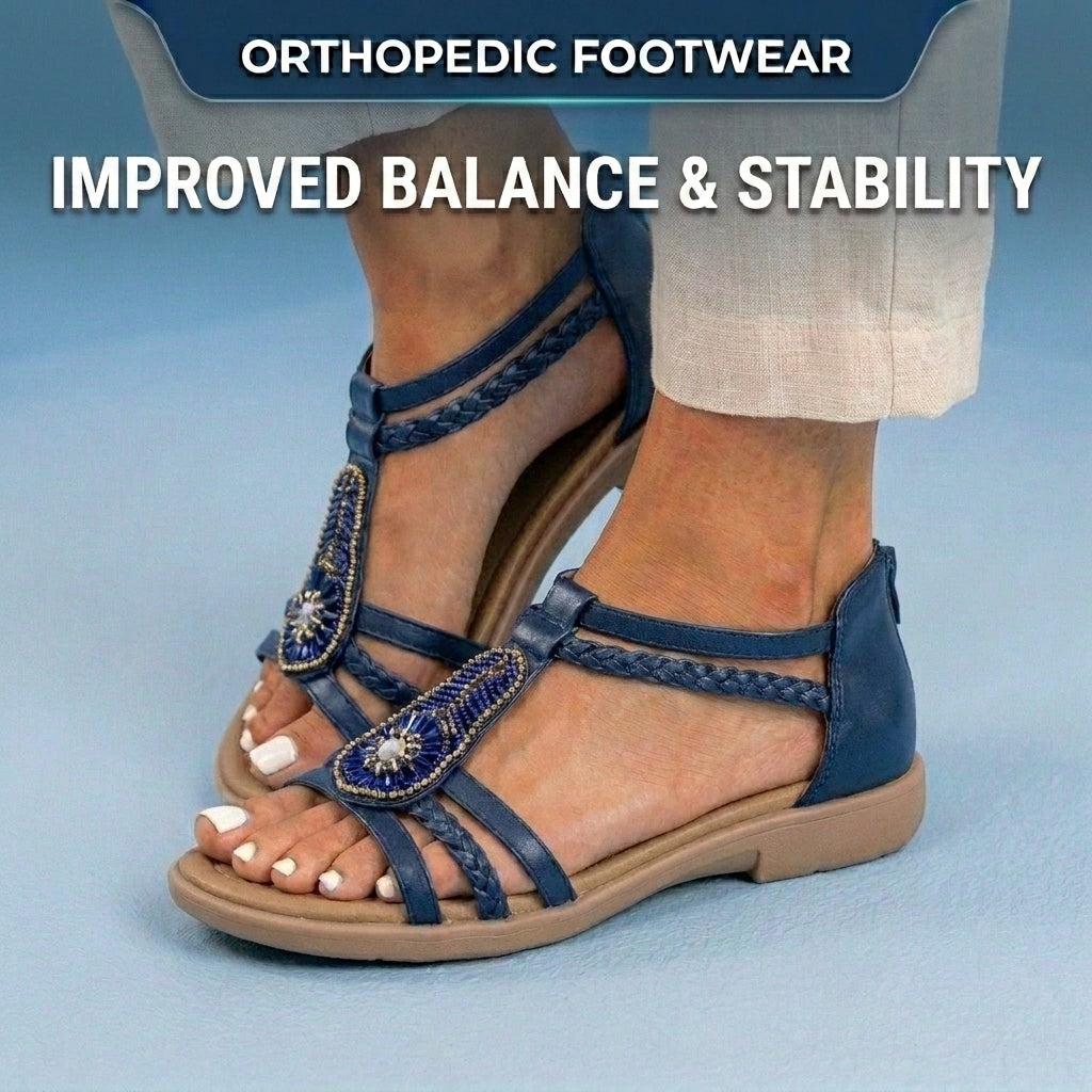Graceful Orthopedic Sandals for Modern Look
