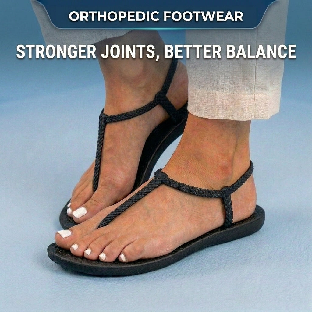 Vintage Inspired Orthopedic Sandals