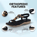 Vintage Inspired Orthopedic Sandals