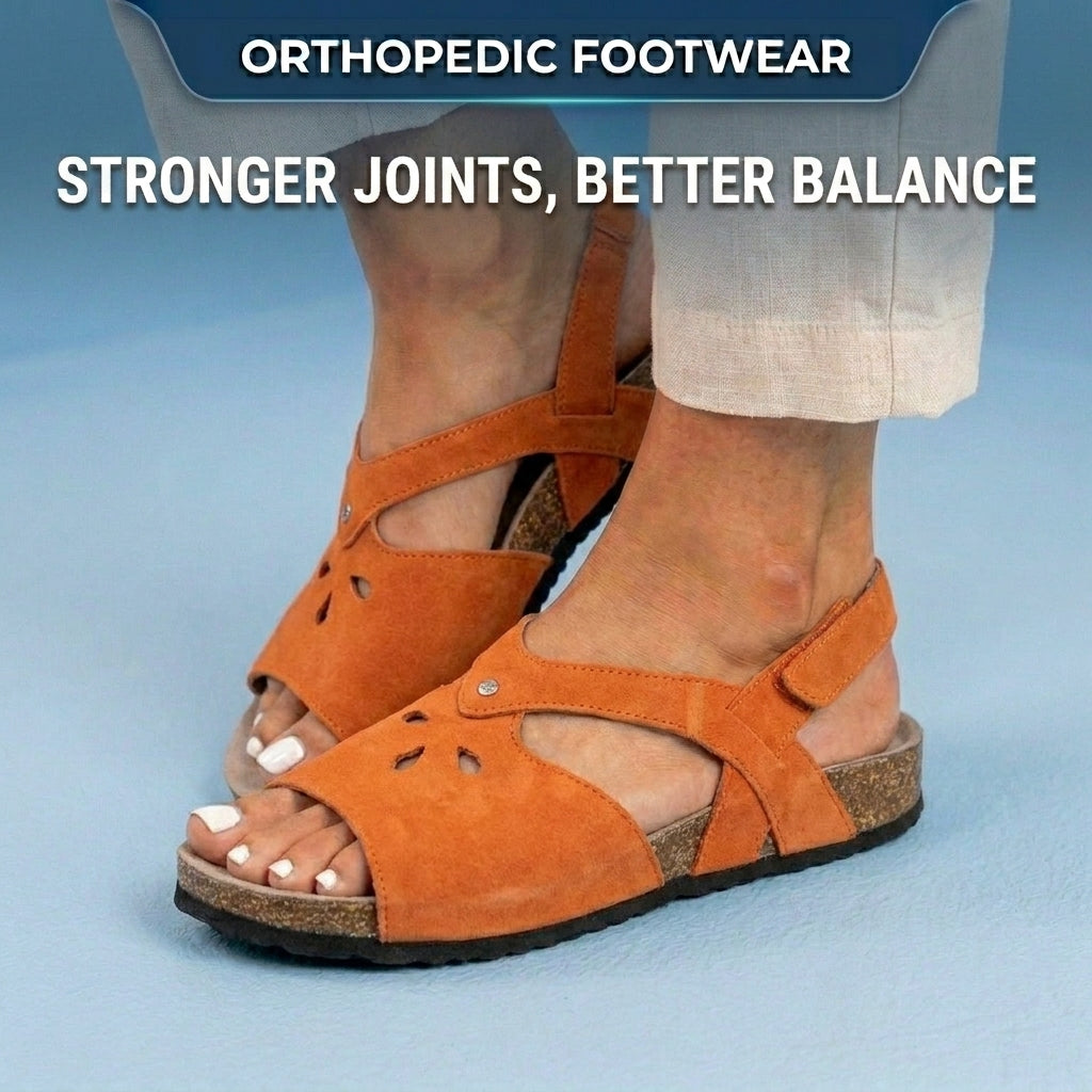 Classic Orthopedic Sandals with Timeless Style