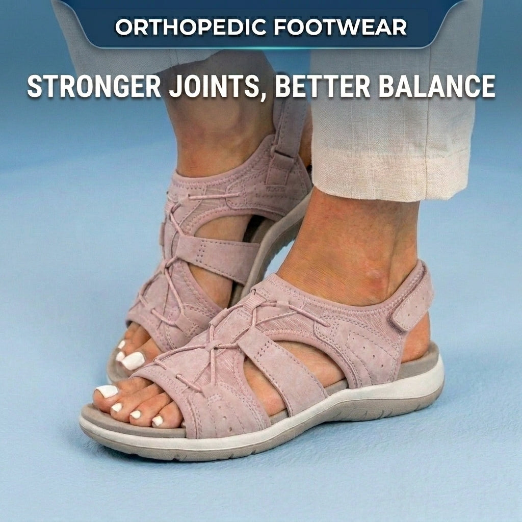 Orthopedic Sport Mesh Sandals - Multi-Strap Adjustable Design - 89.99