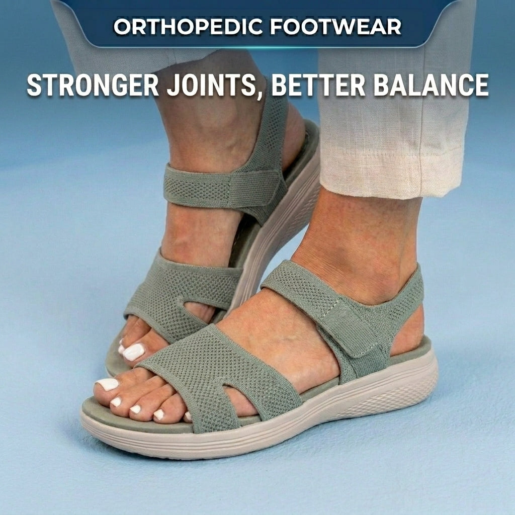 Vintage Inspired Orthopedic Sandals