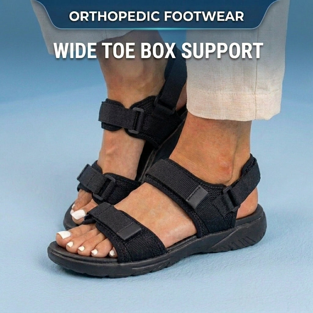 Vintage Inspired Orthopedic Sandals