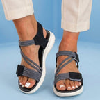 Orthopedic Elastic Sport Sandals - Dual-Strap Buckle Design