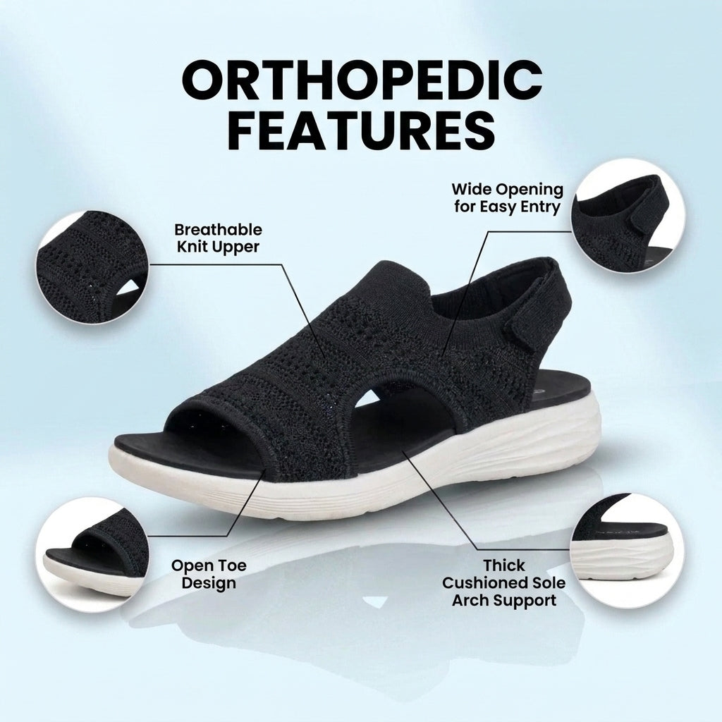 Chic Orthopedic Sneakers with Unique Design