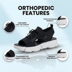 Vintage Inspired Orthopedic Sandals