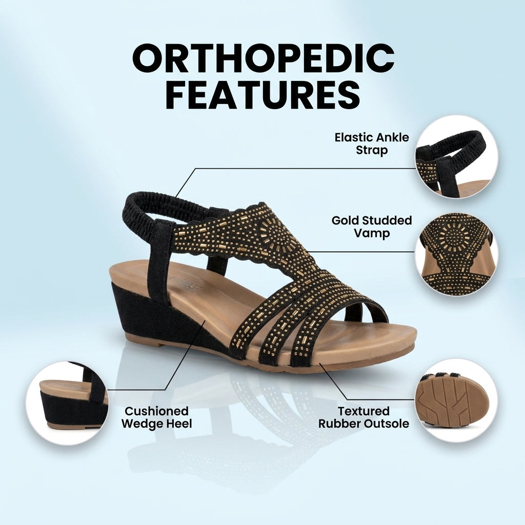 Chic Orthopedic Sandals with Unique Design