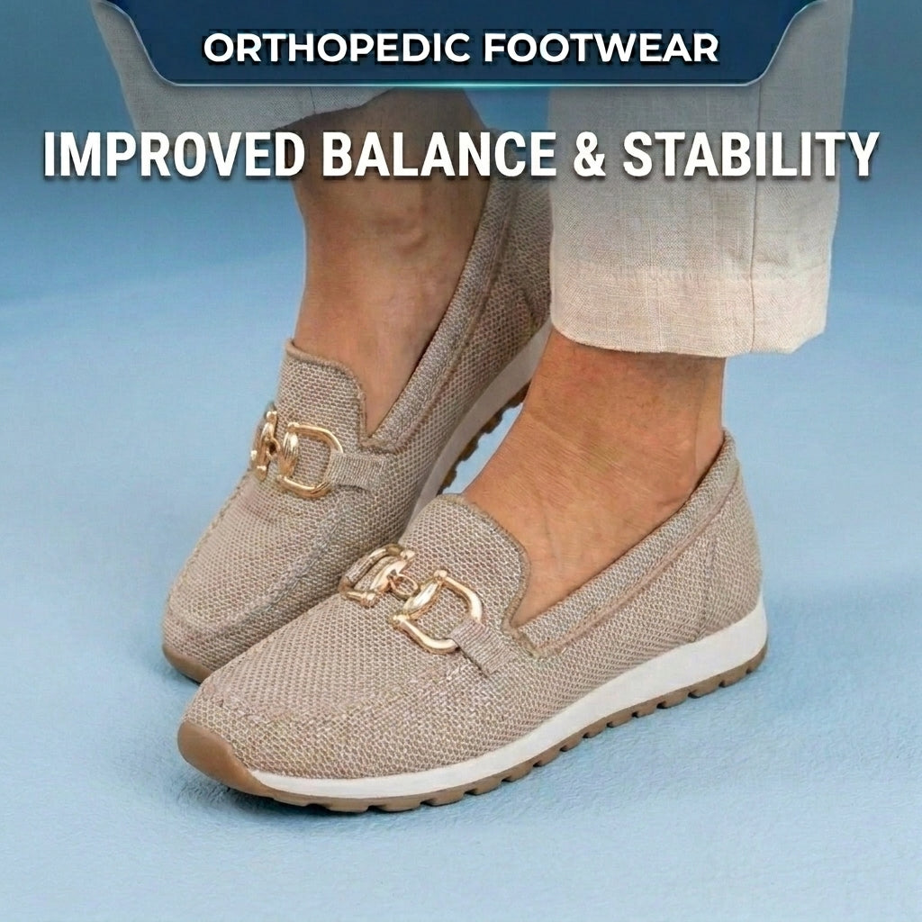 Classic Orthopedic Sneakers with Timeless Style