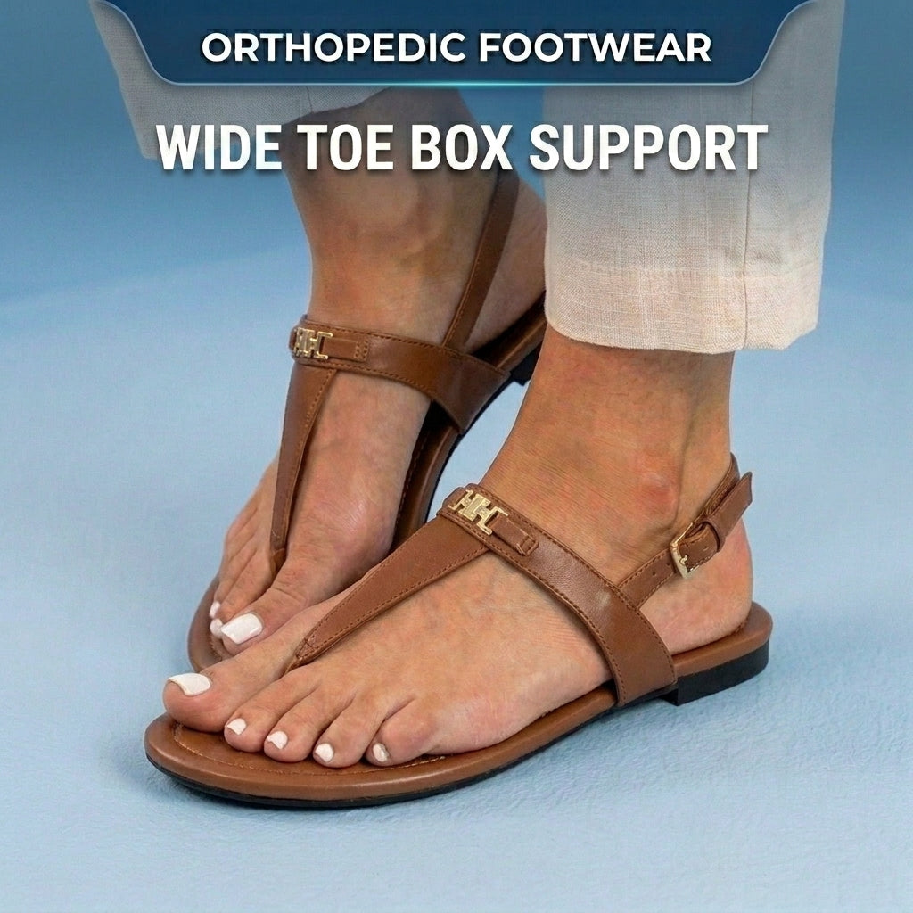 Vintage Inspired Orthopedic Sandals