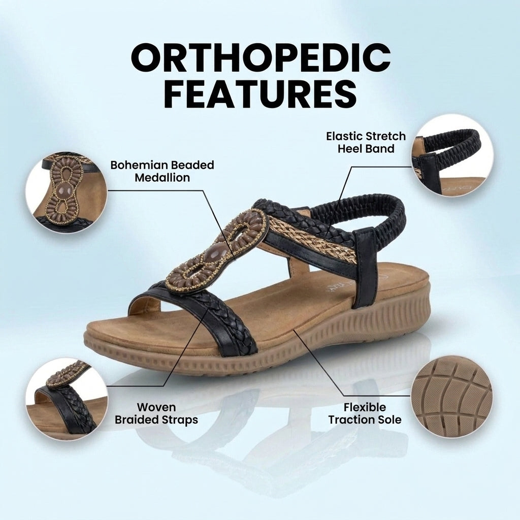 Beautifully Crafted Orthopedic Flats