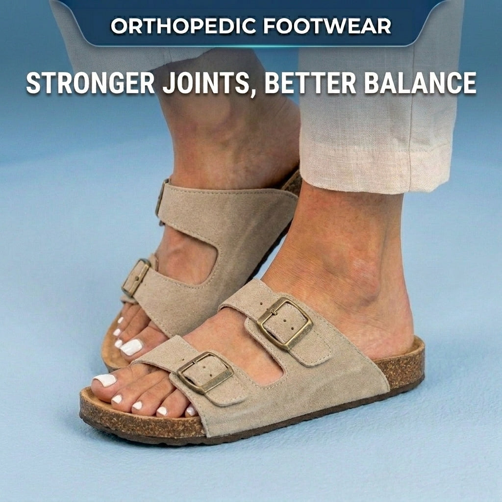 Vintage Inspired Orthopedic Sandals