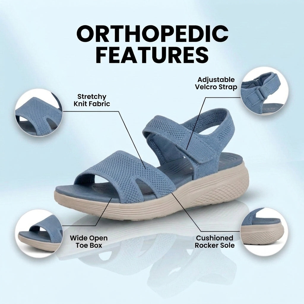 Vintage Inspired Orthopedic Sandals