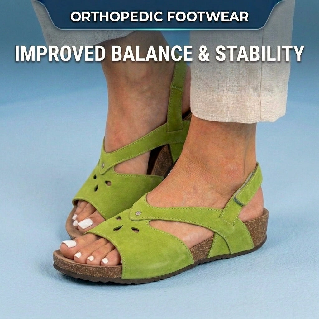 Classic Orthopedic Sandals with Timeless Style