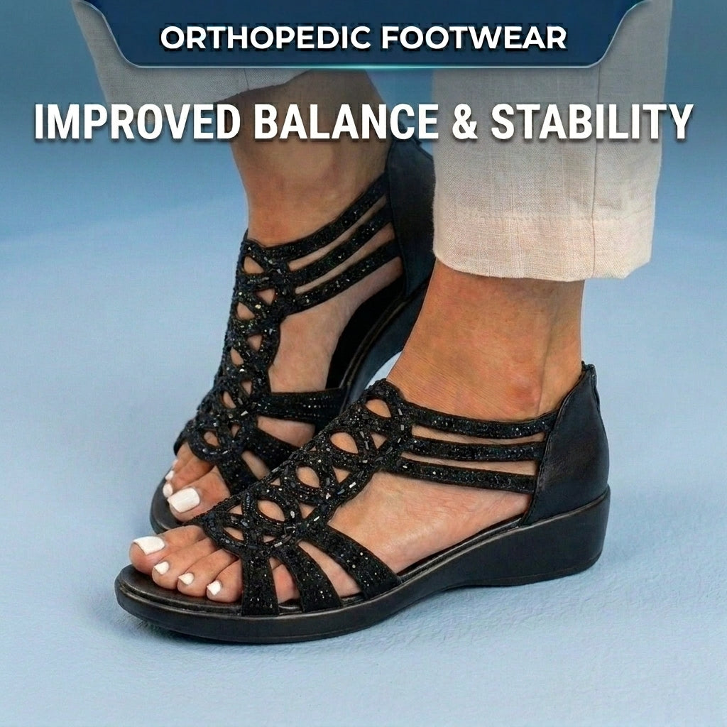 Chic Orthopedic Sandals with Unique Design