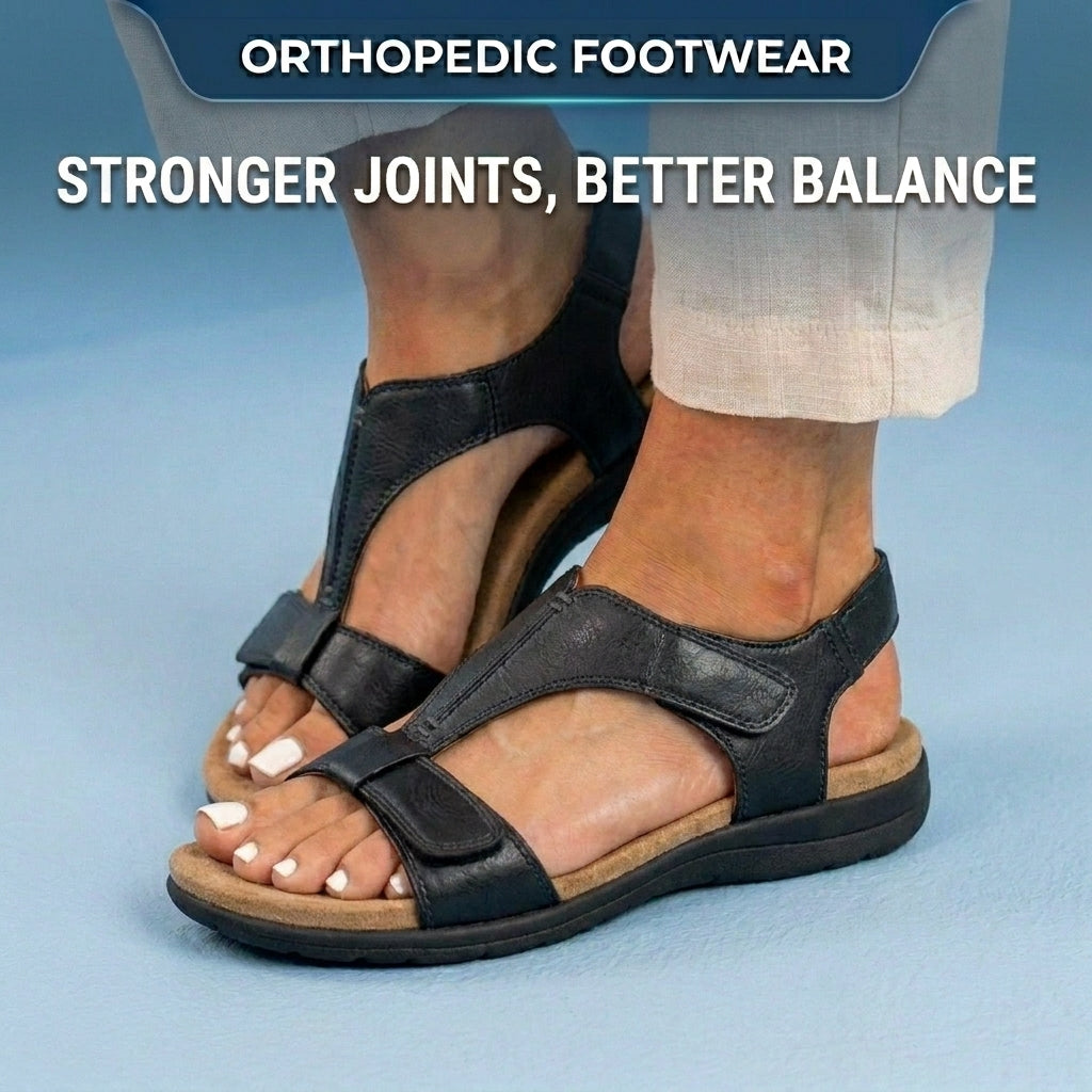 Vintage Inspired Orthopedic Sandals