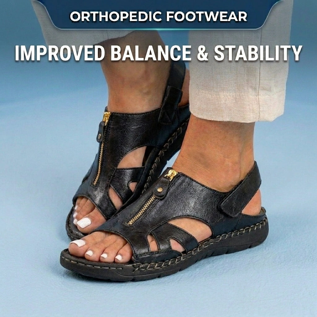 Chic Orthopedic Sandals with Unique Design
