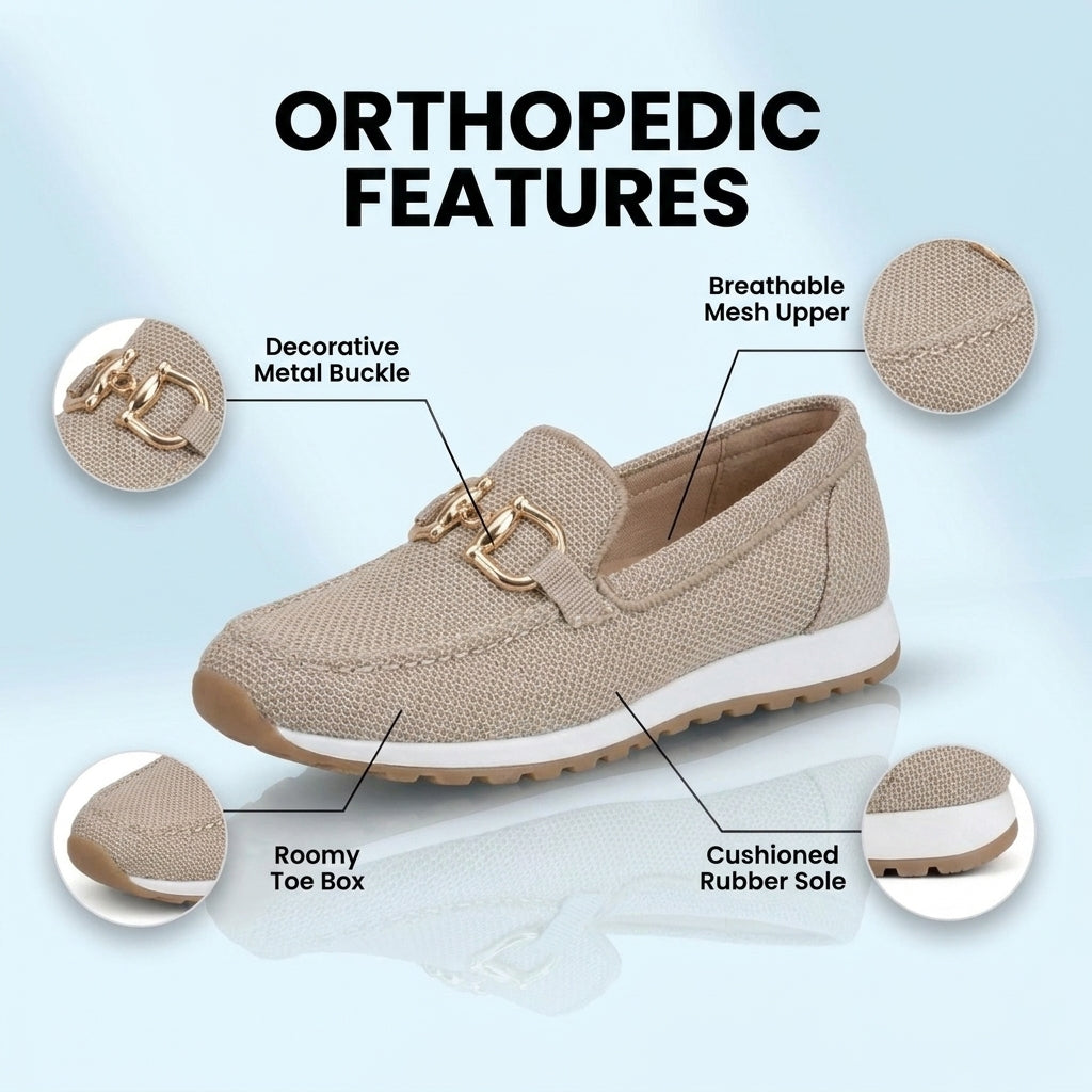Classic Orthopedic Sneakers with Timeless Style