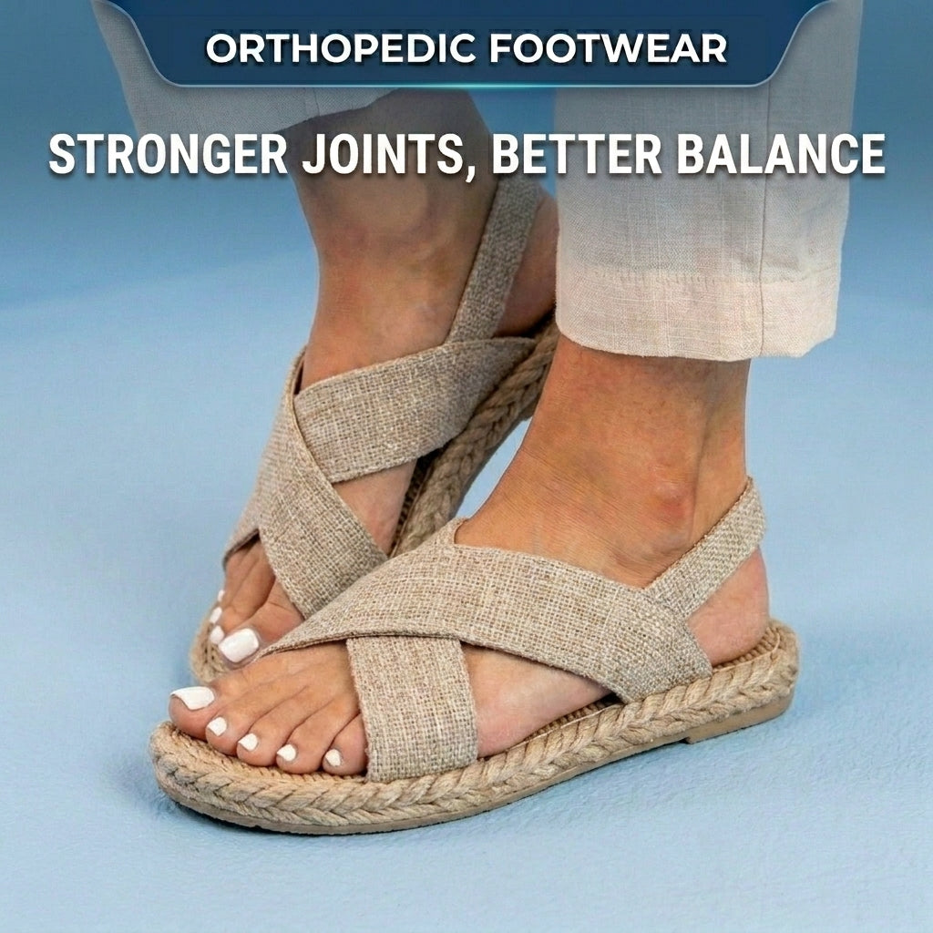 Vintage Inspired Orthopedic Sandals