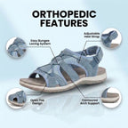 Orthopedic Sport Mesh Sandals - Multi-Strap Adjustable Design - 89.99