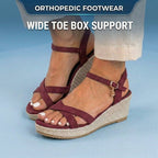 Vintage Inspired Orthopedic Sandals