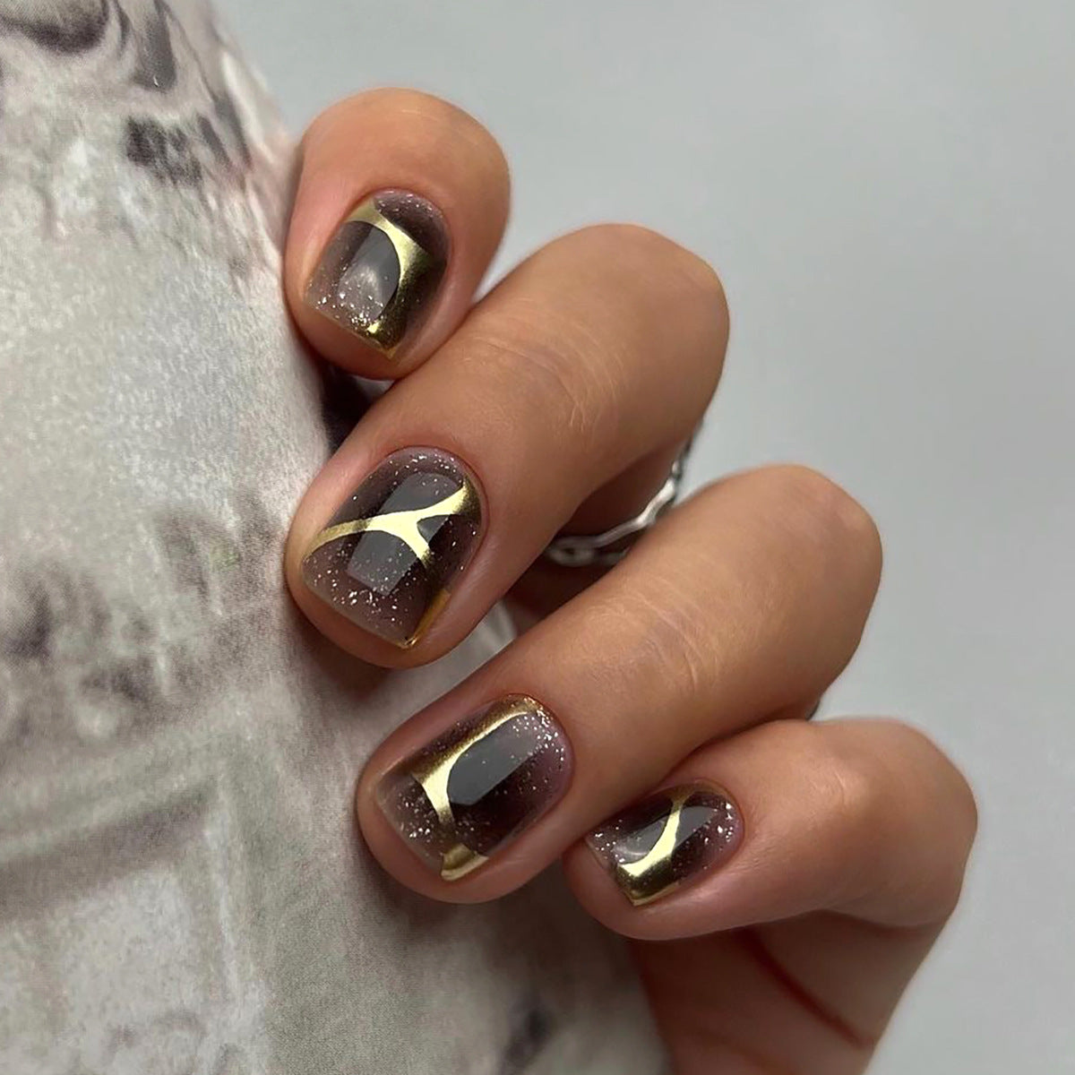 Summer Press-On Nails 10 Pieces