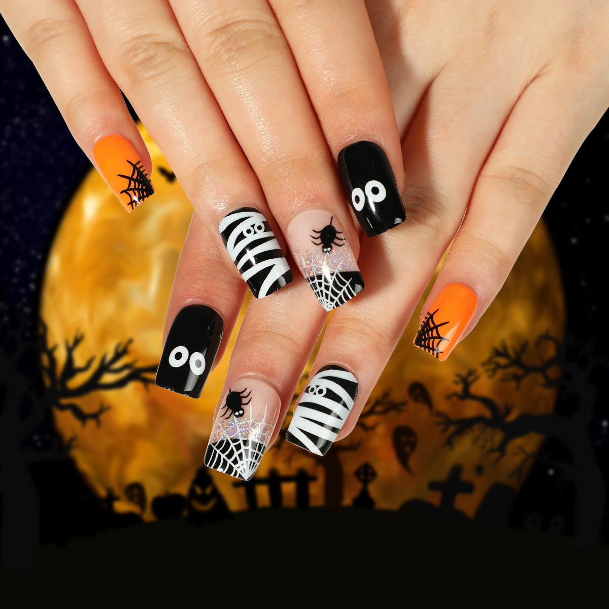 Holiday Designer Nail Set 10 Pieces