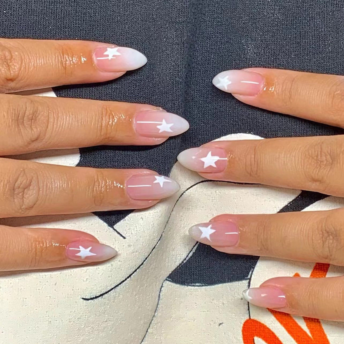 Marble Press-On Nails 10 Pieces