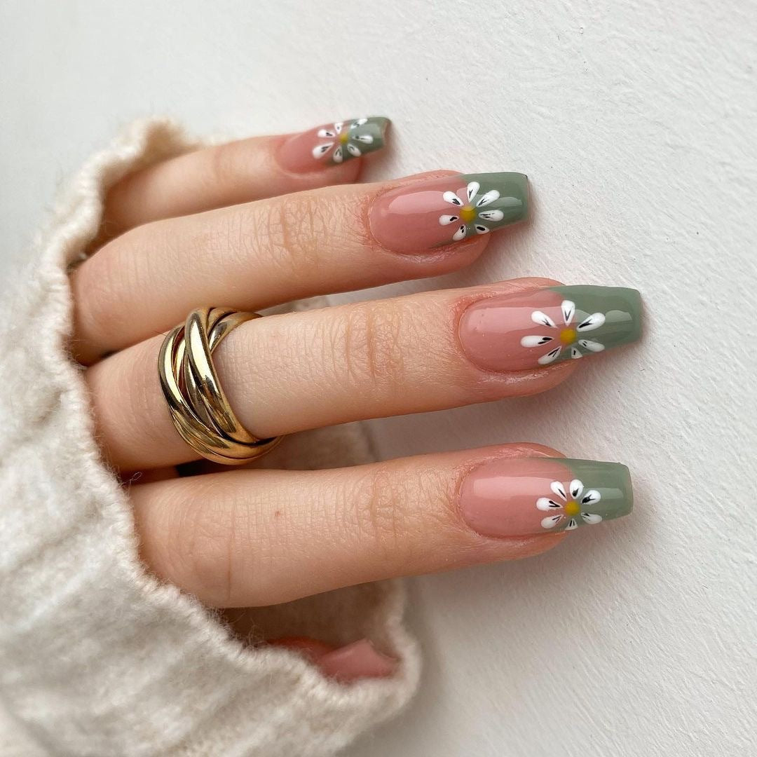 Matte Press-On Nails 10 Pieces