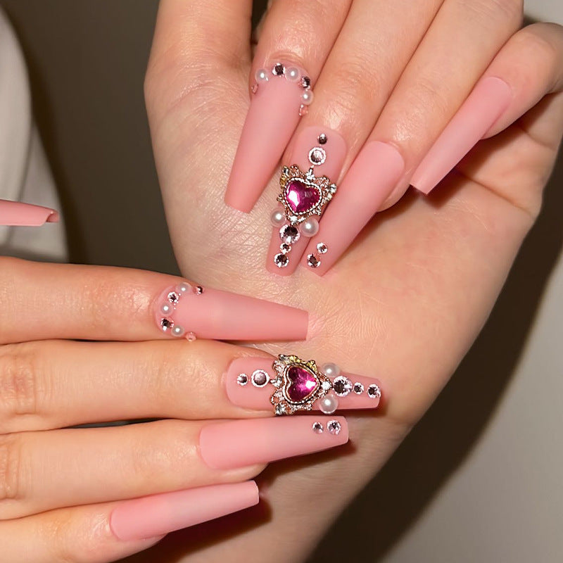 Matte Designer Nail Set 10 Pieces