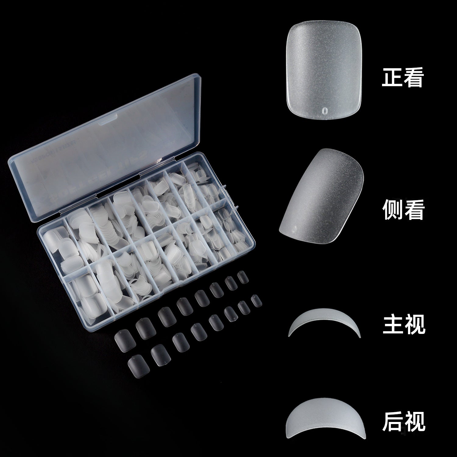 Floral Designer Nail Set 10 Pieces
