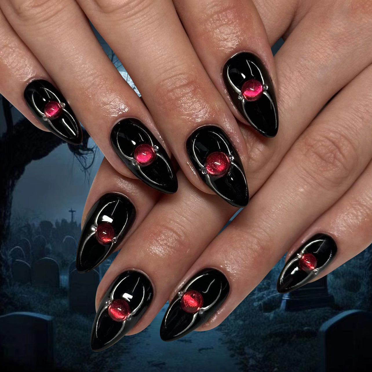 Holiday Designer Nail Set 10 Pieces