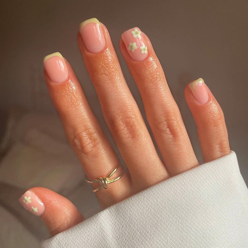Handcrafted Winter Nail Set 10 Pieces