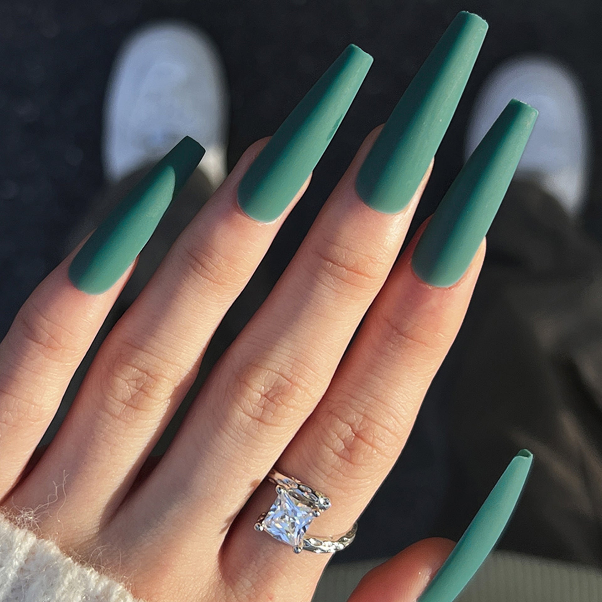 Stunning Glossy Nail Set 10 Pieces