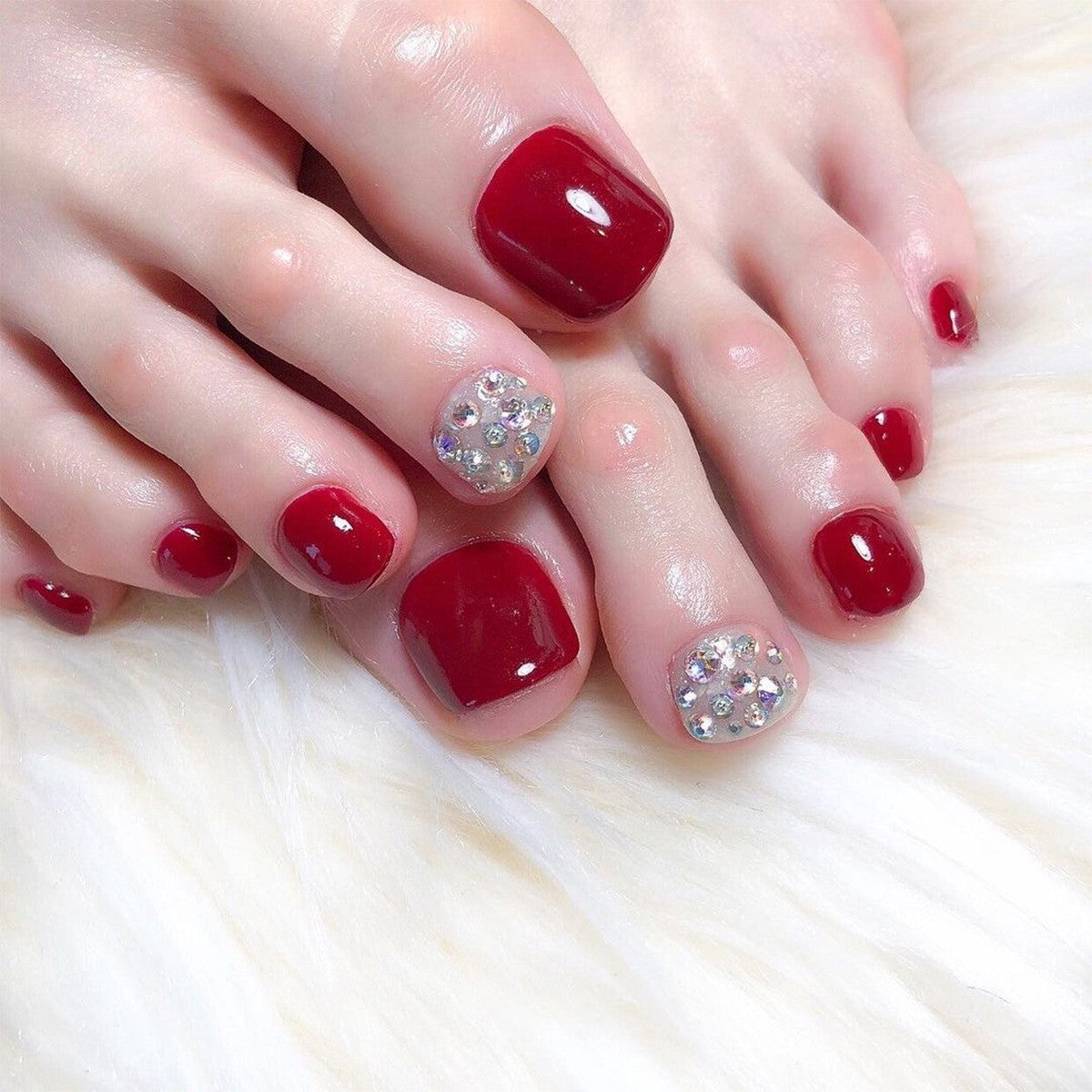 Pearl Designer Nail Set 10 Pieces