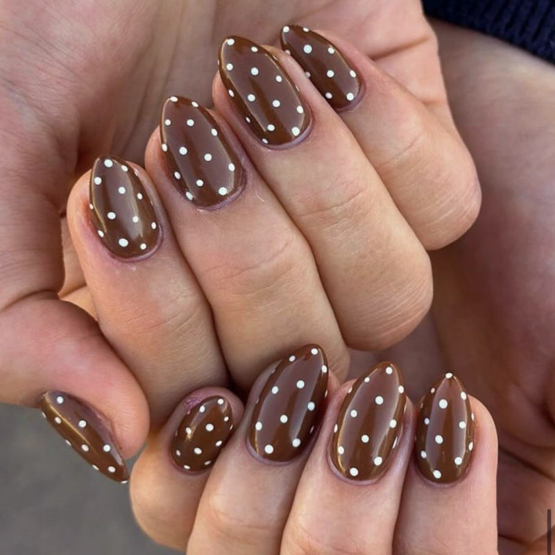 Glitter Fake Nails Set 10 Pieces