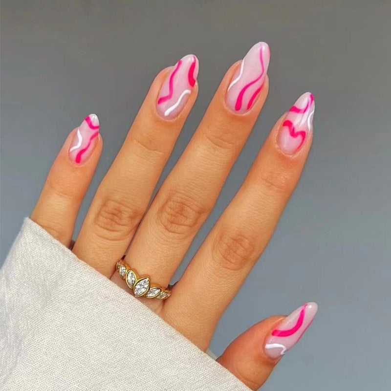 Glitter Nail Set 10 Pieces