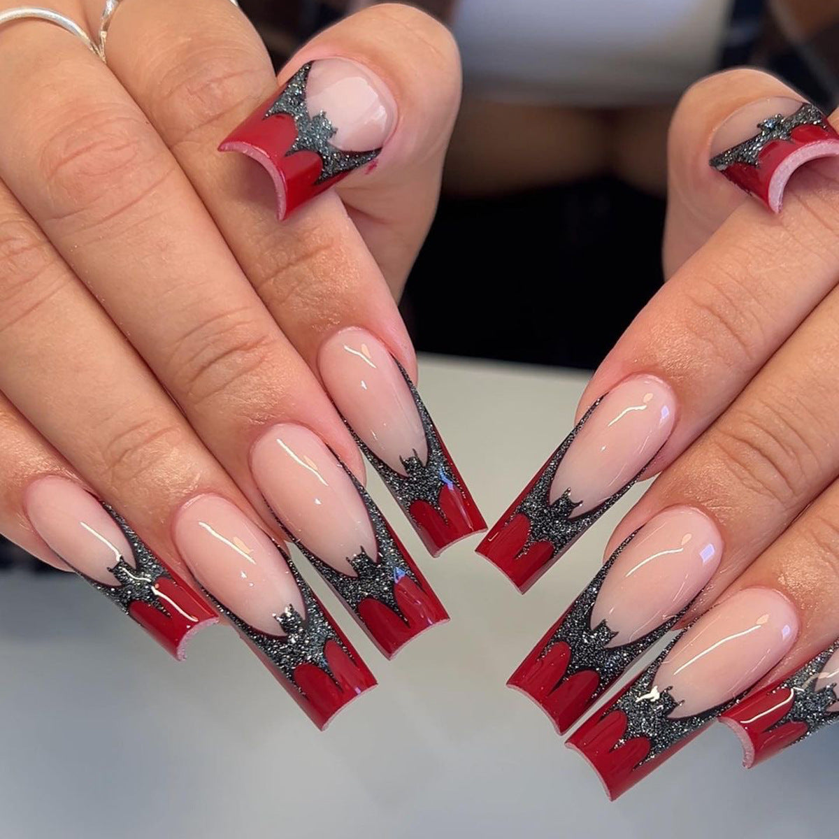 Natural Fake Nails Set 10 Pieces