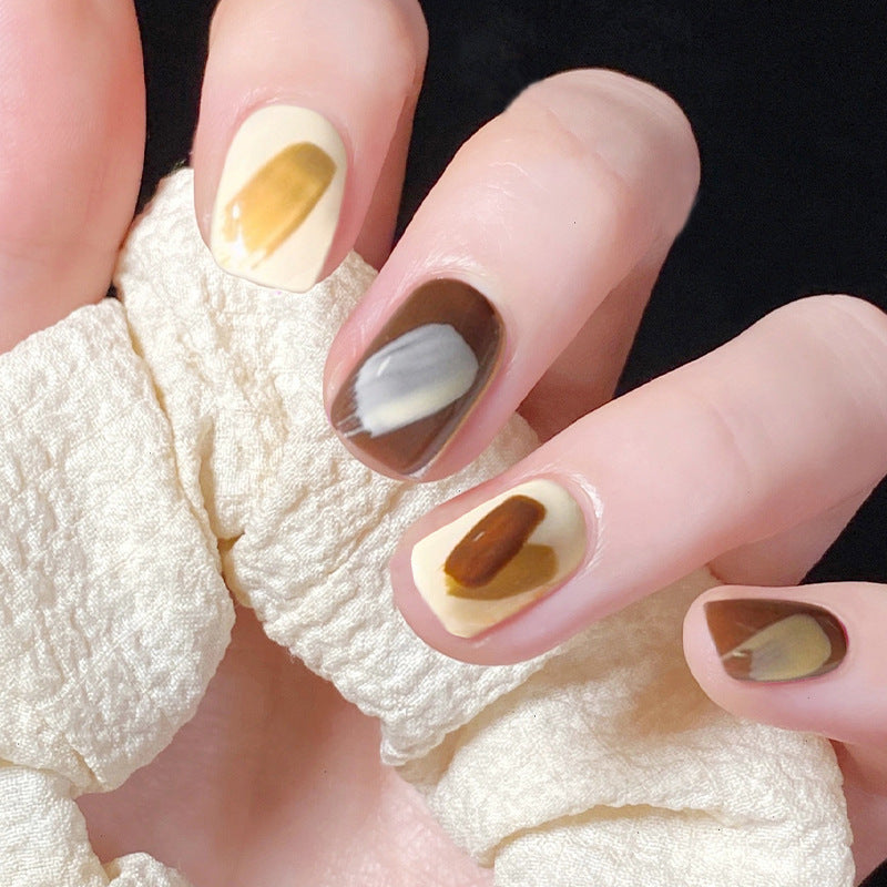 Abstract Nail Set 10 Pieces