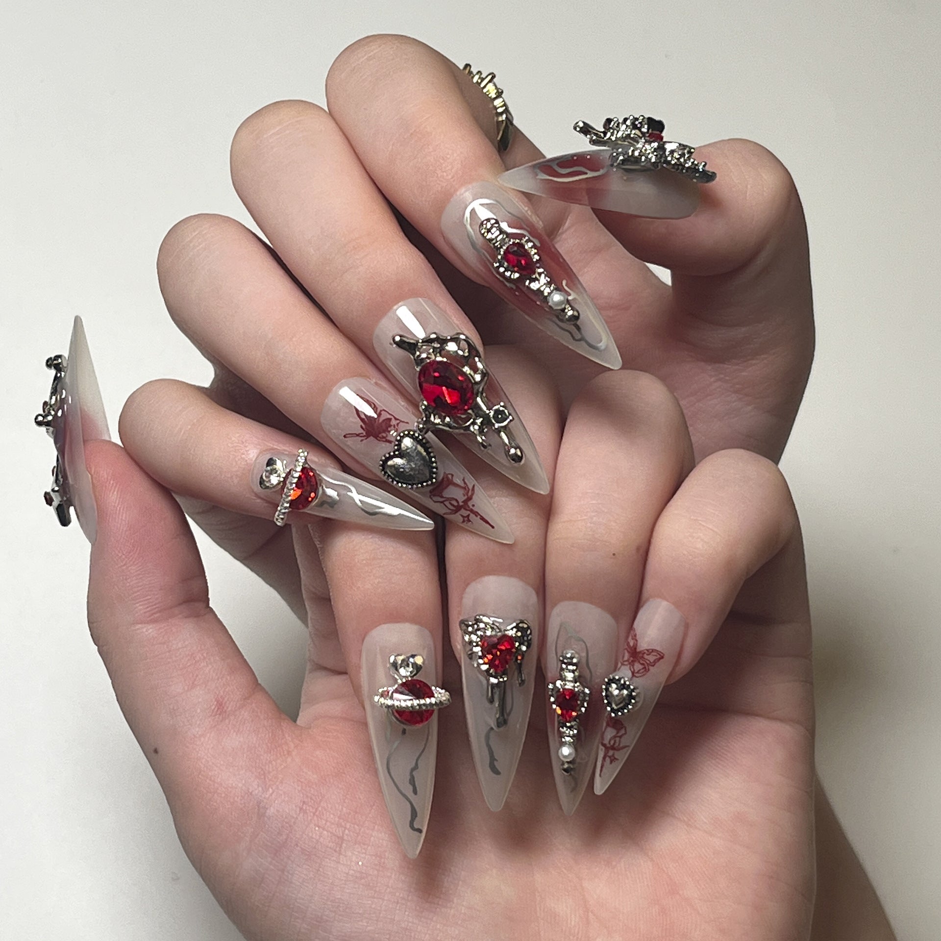 Spring Nail Set 10 Pieces