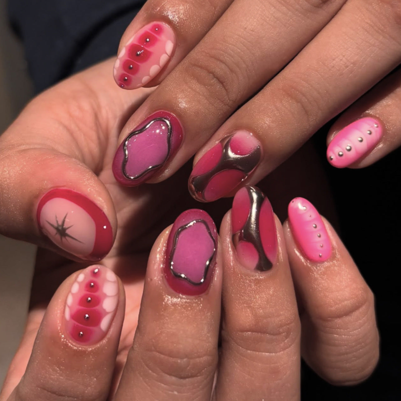 Beautiful Classic Nail Set 10 Pieces