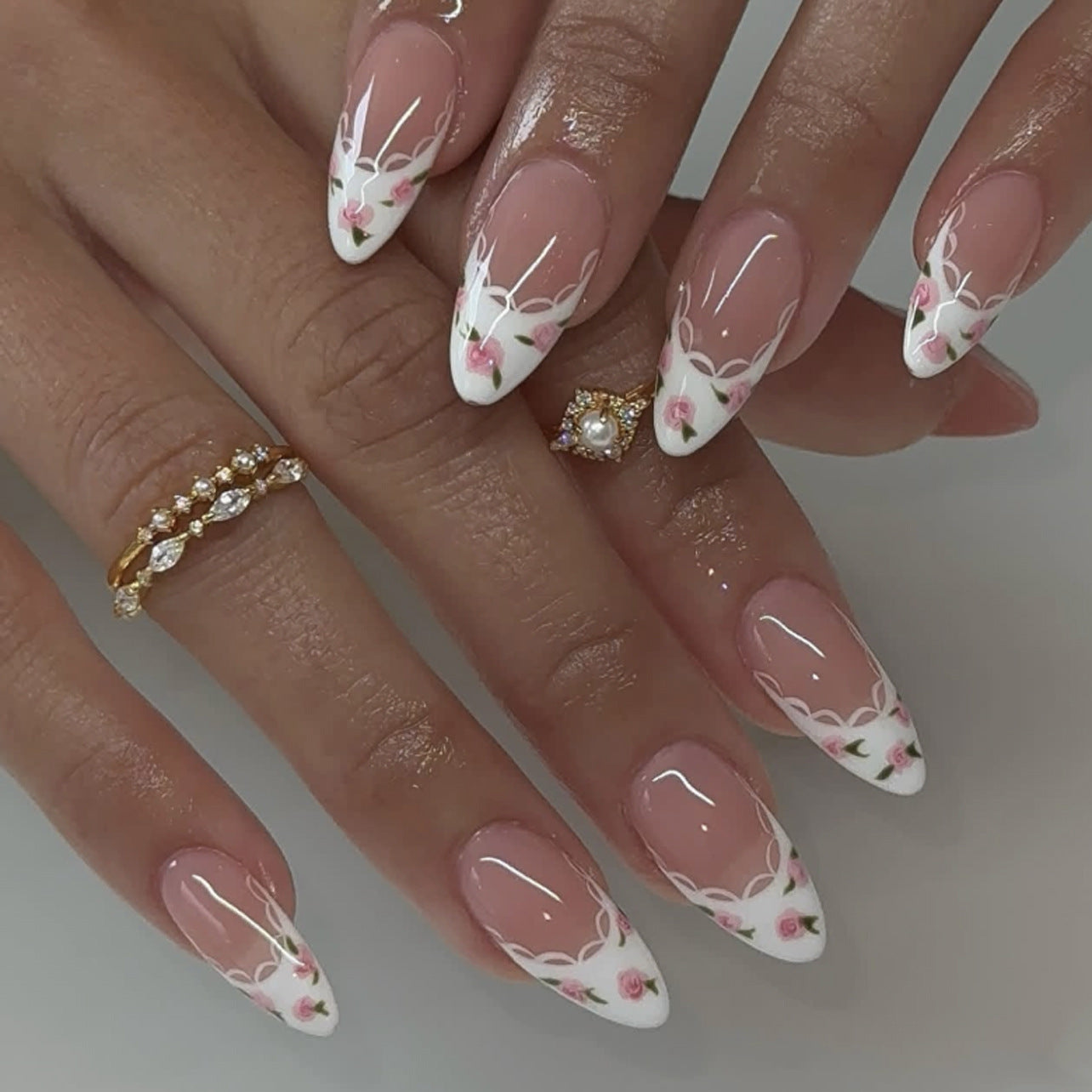 Classic Designer Nail Set 10 Pieces