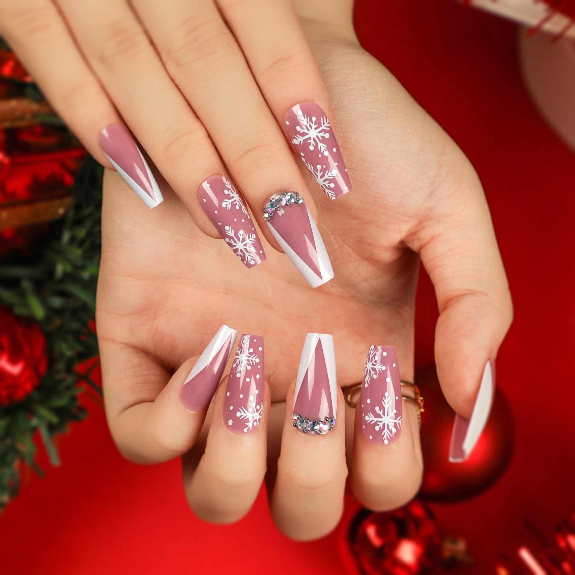 Gothic Designer Nail Set 10 Pieces