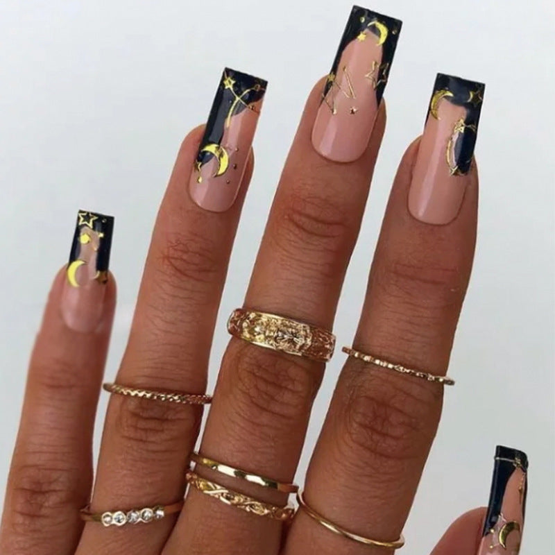 Stunning Sparkle Nail Set 10 Pieces