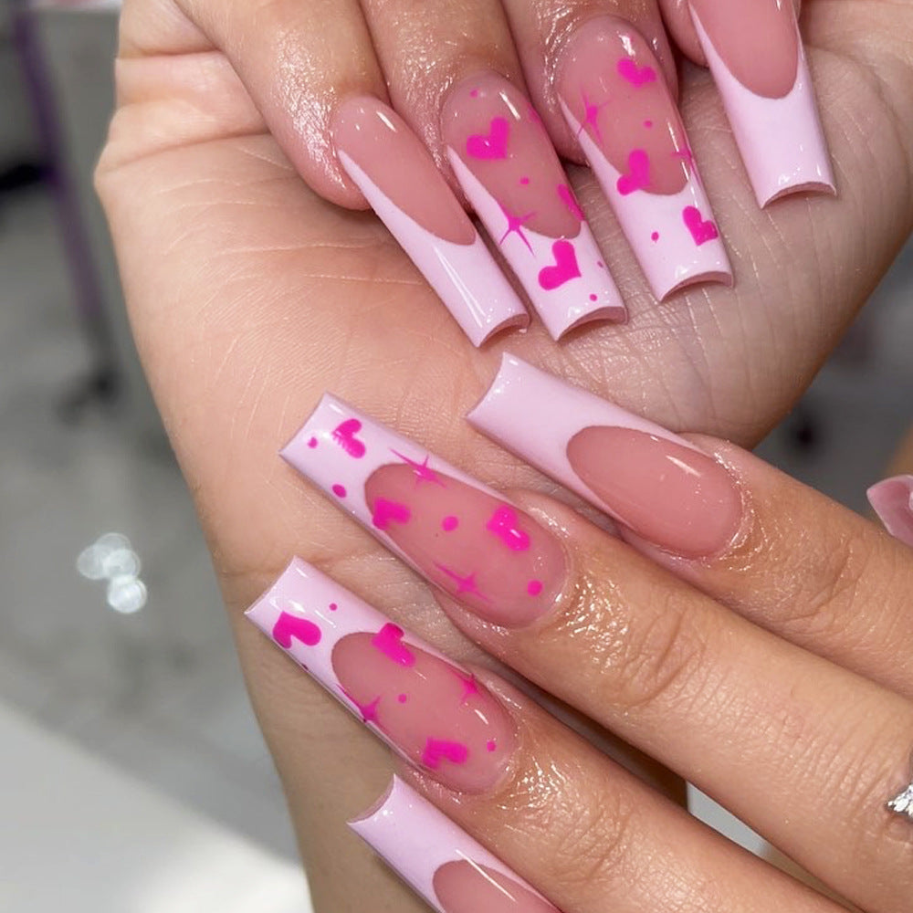 Beautiful Abstract Nail Set 10 Pieces