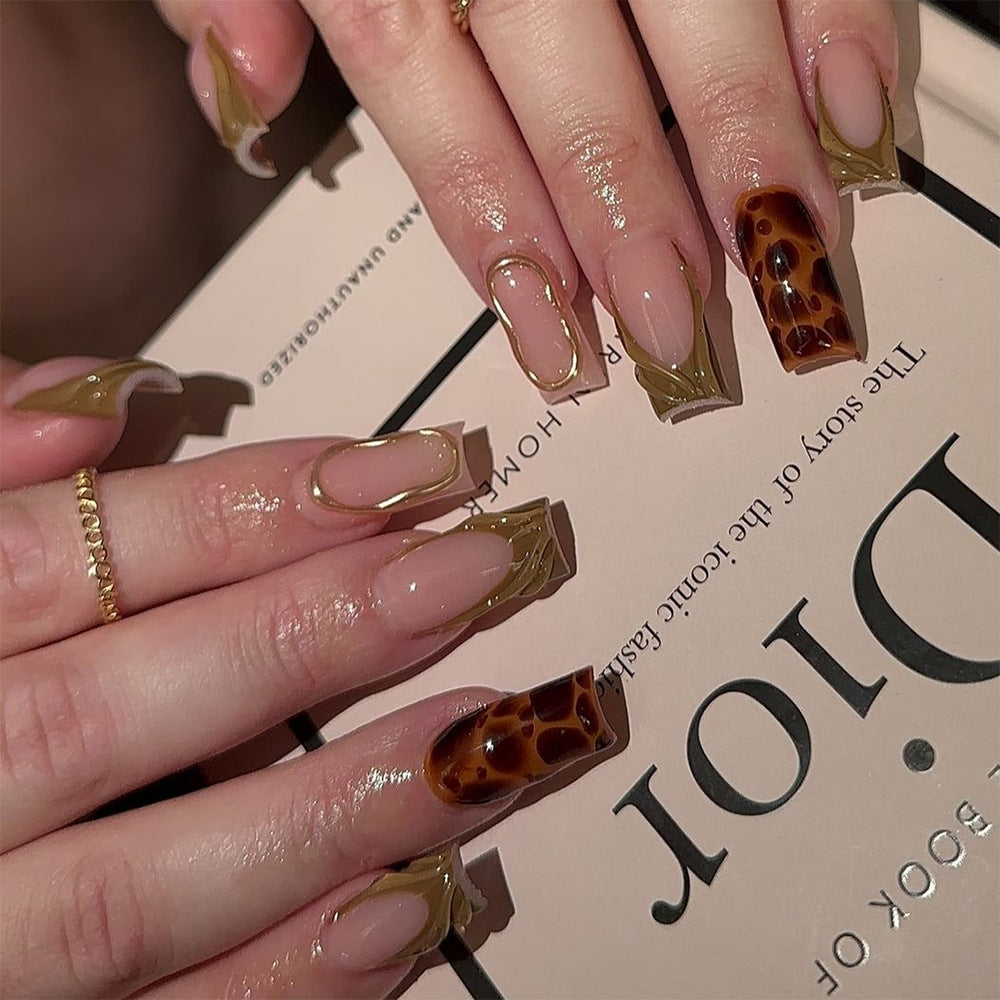 Summer Designer Nail Set 10 Pieces