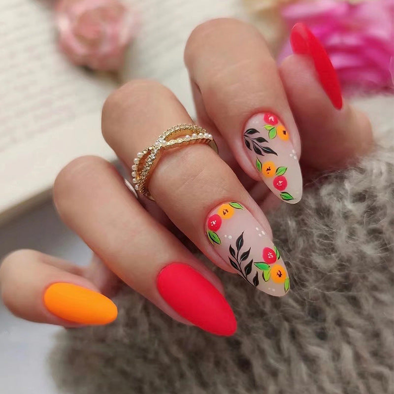 Handcrafted Abstract Nail Set 10 Pieces