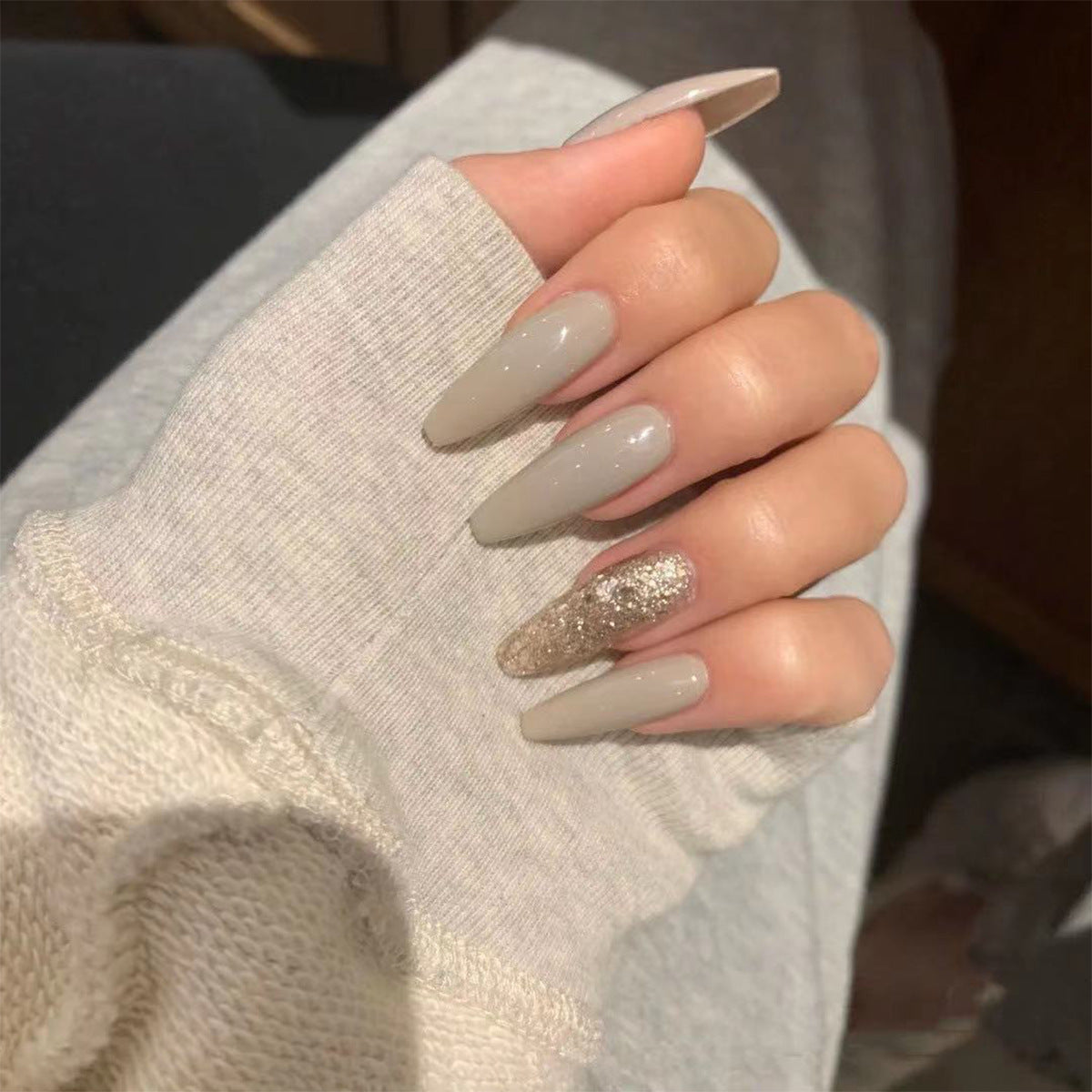 Holiday Fake Nails Set 10 Pieces